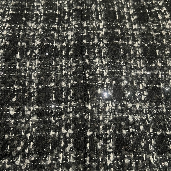 Michael Kors Metallic Tweed and Faux Leather Jacket/Coat - Picture 9 of 9